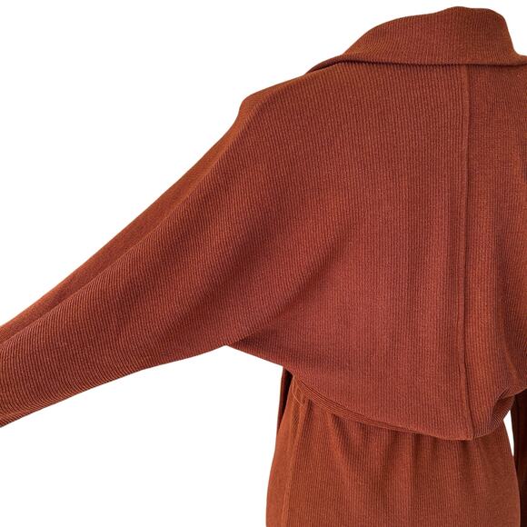 SAYLOR Brown Midi Dress - Picture 9 of 14